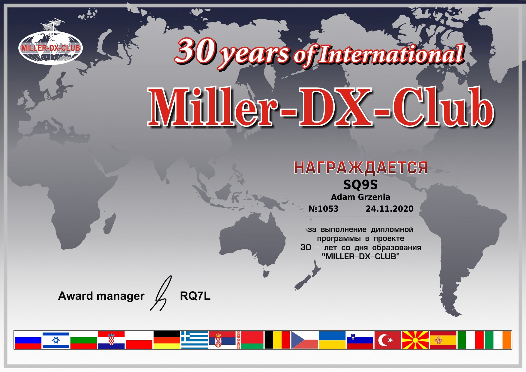 Международный клуб. Дипломная программа Miller DX Club. Как назвать Международный клуб.